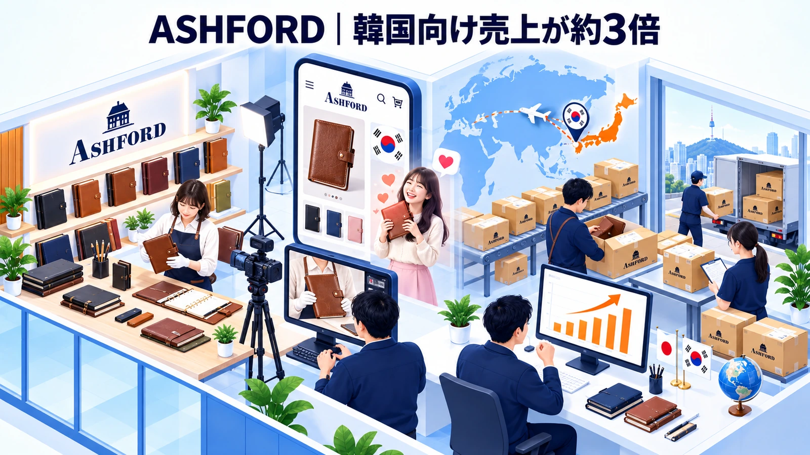 ASHFORDの越境ECマーケティング成功事例