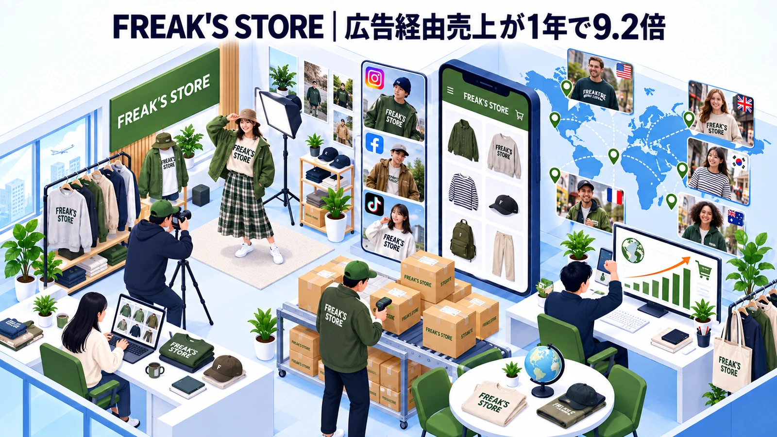 FREAK'S STOREの越境ECマーケティング成功事例