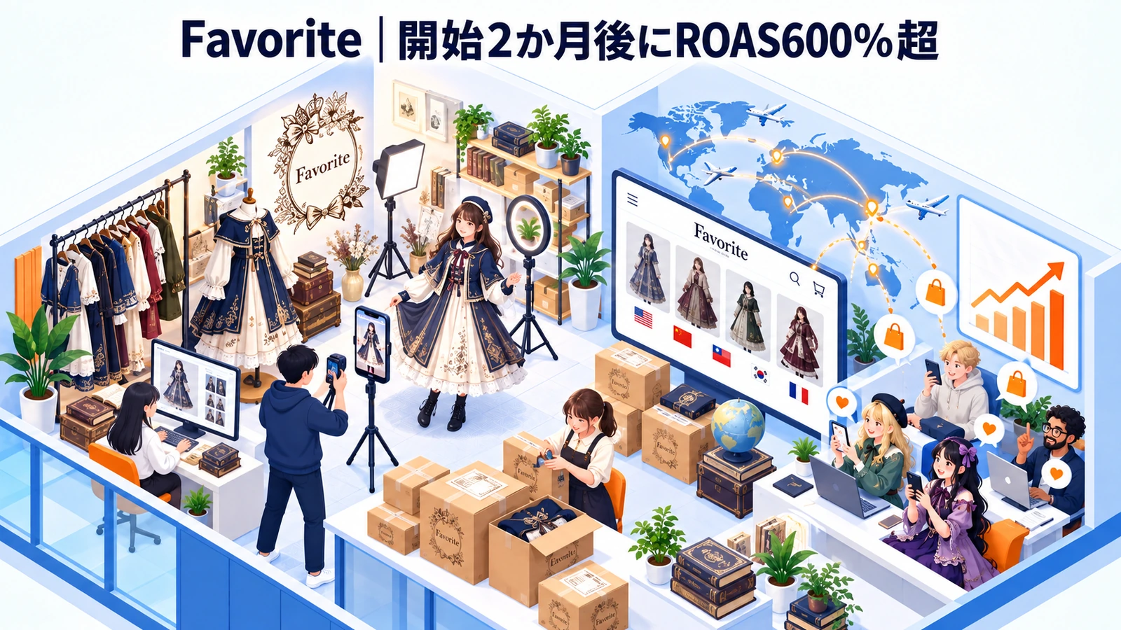 Favoriteの越境ECマーケティング成功事例