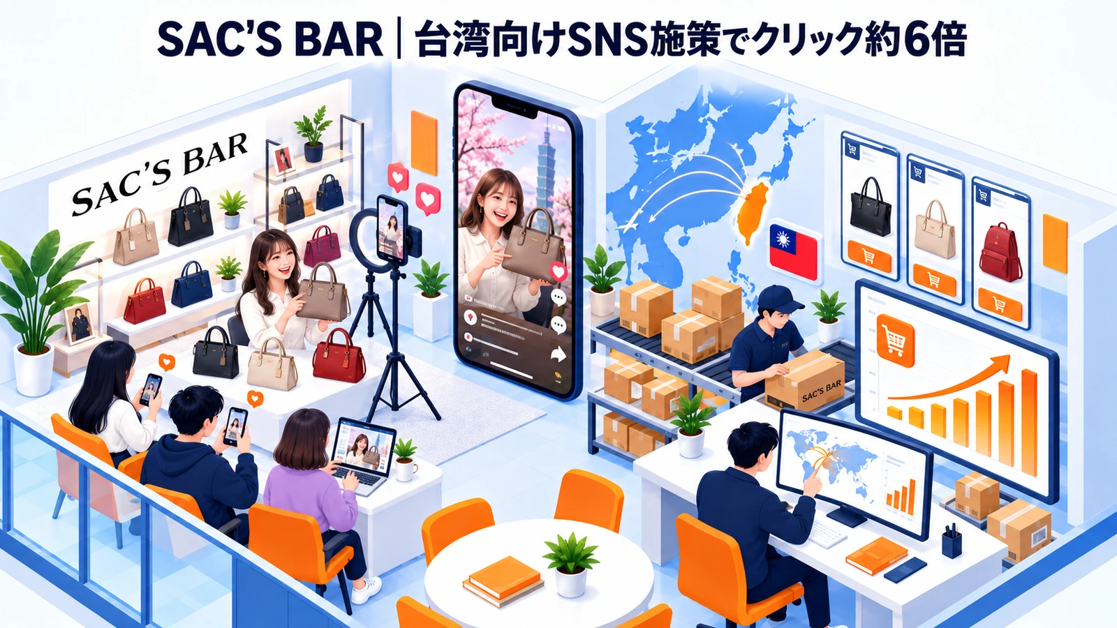 SAC'S BARの越境ECマーケティング成功事例
