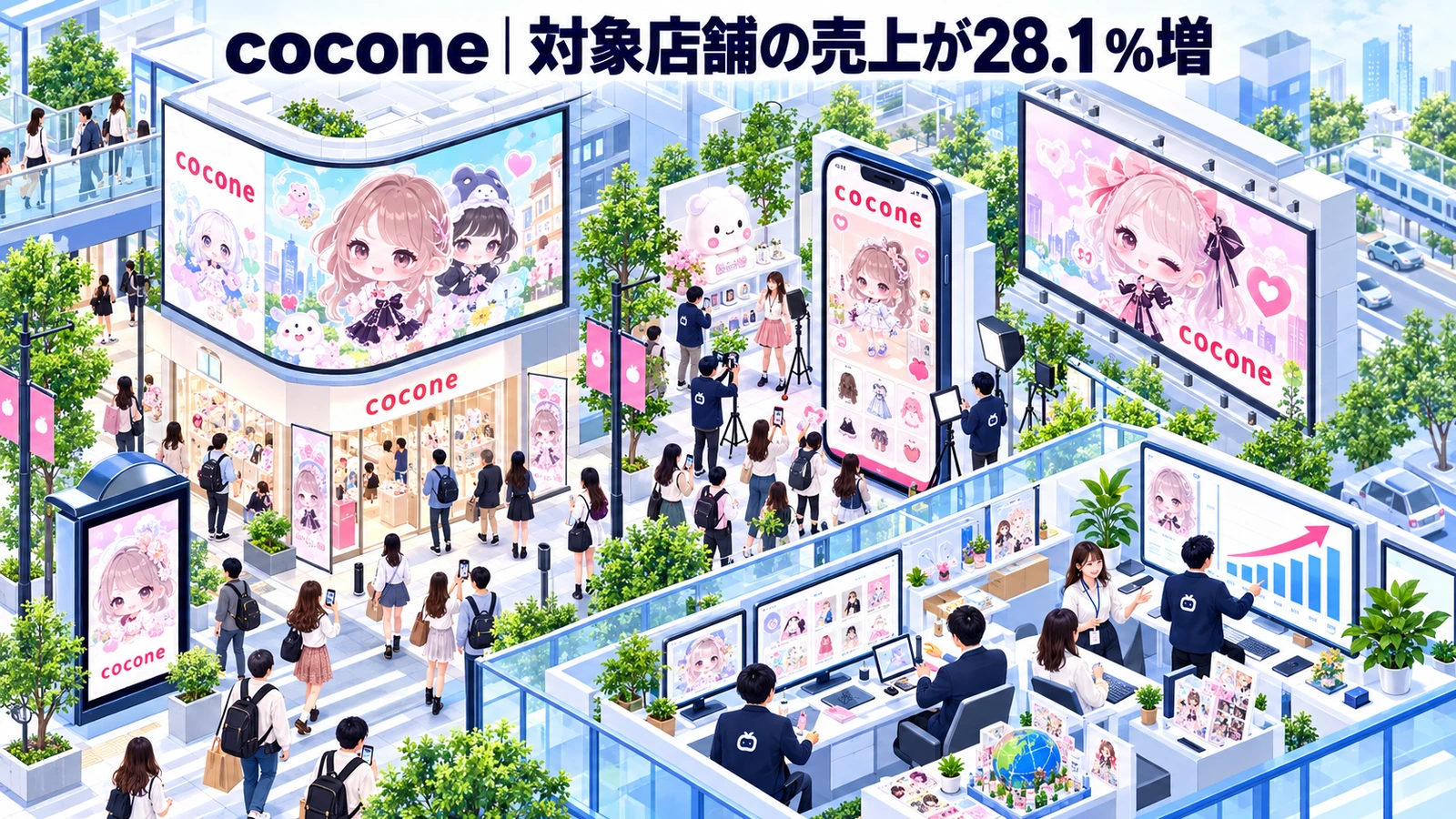 coconeの屋外広告成功事例