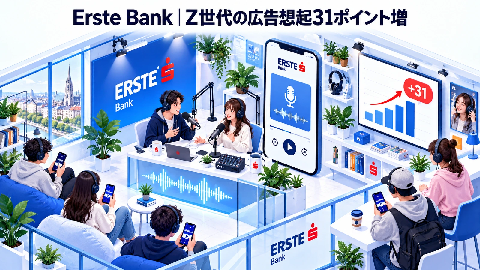 Erste Bankの音声広告成功事例