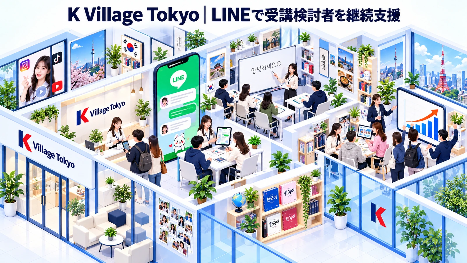 K Village Tokyoの学習塾集客成功事例
