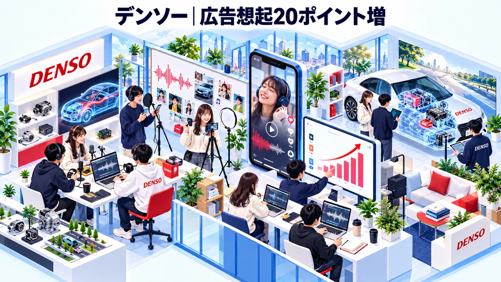 デンソーの学生向けマーケティング成功事例