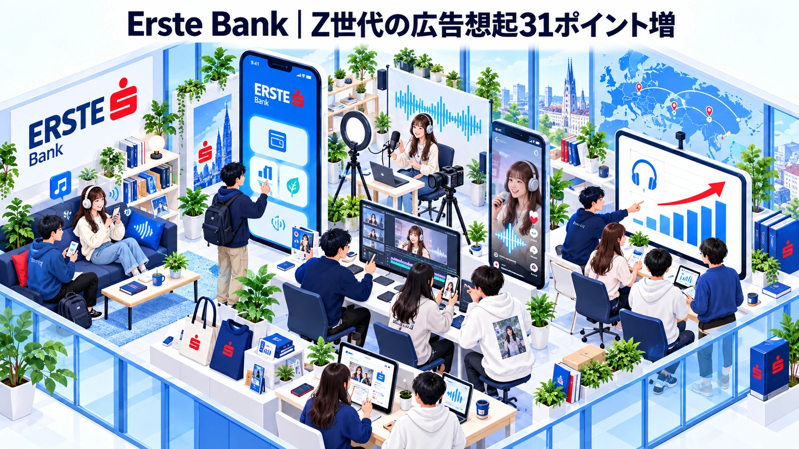 Erste Bankの学生向けマーケティング成功事例