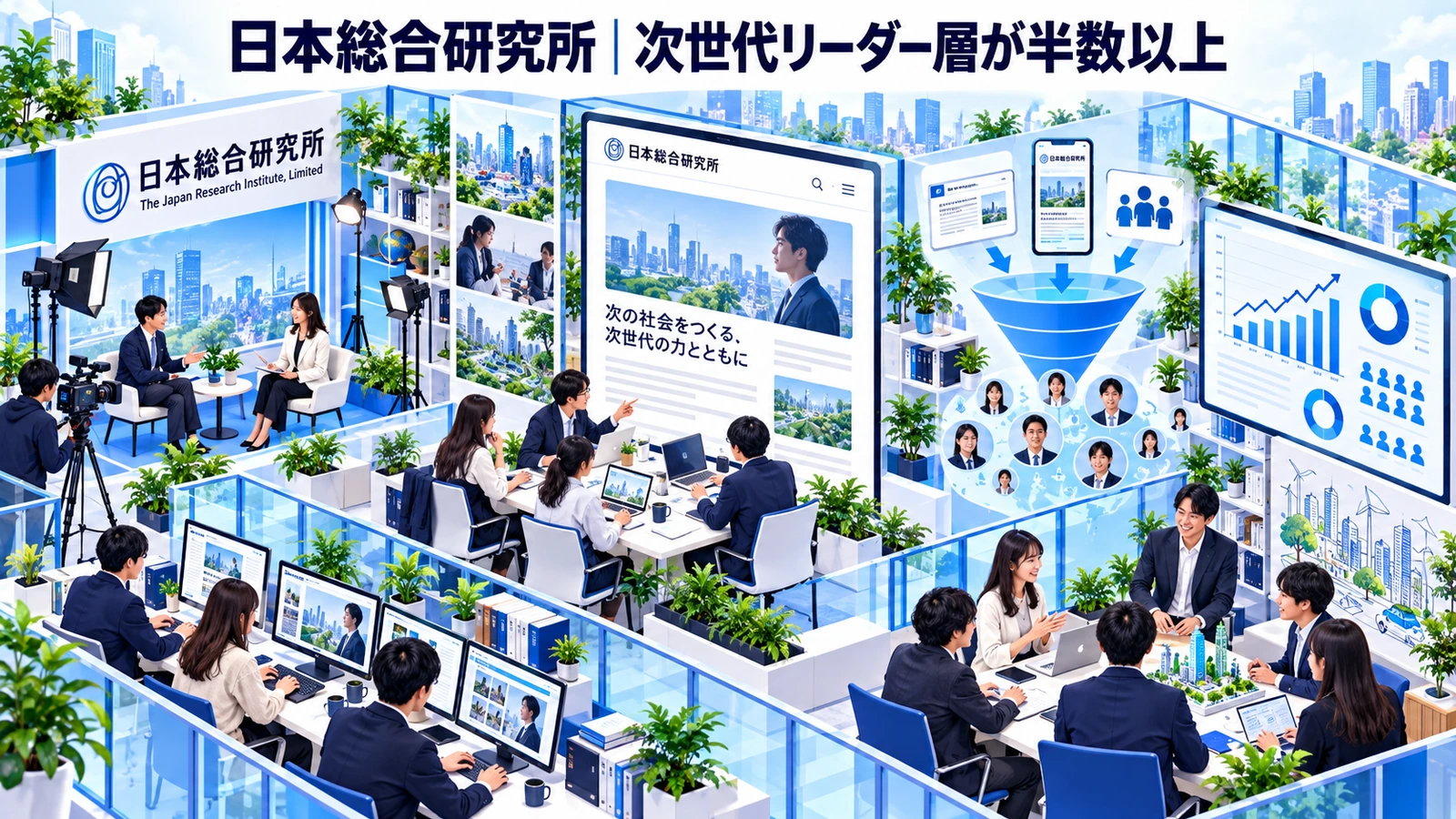 日本総合研究所の記事広告成功事例