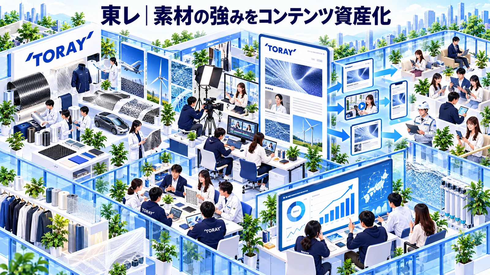 東レの記事広告成功事例