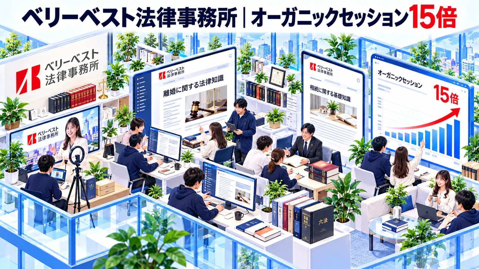 ベリーベスト法律事務所の記事制作成功事例