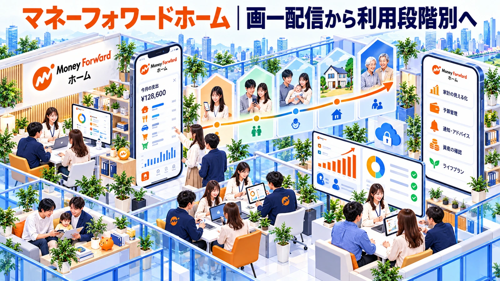 マネーフォワードホームの金融マーケティング成功事例