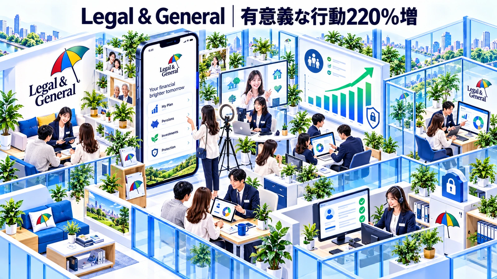 Legal & Generalの金融マーケティング成功事例