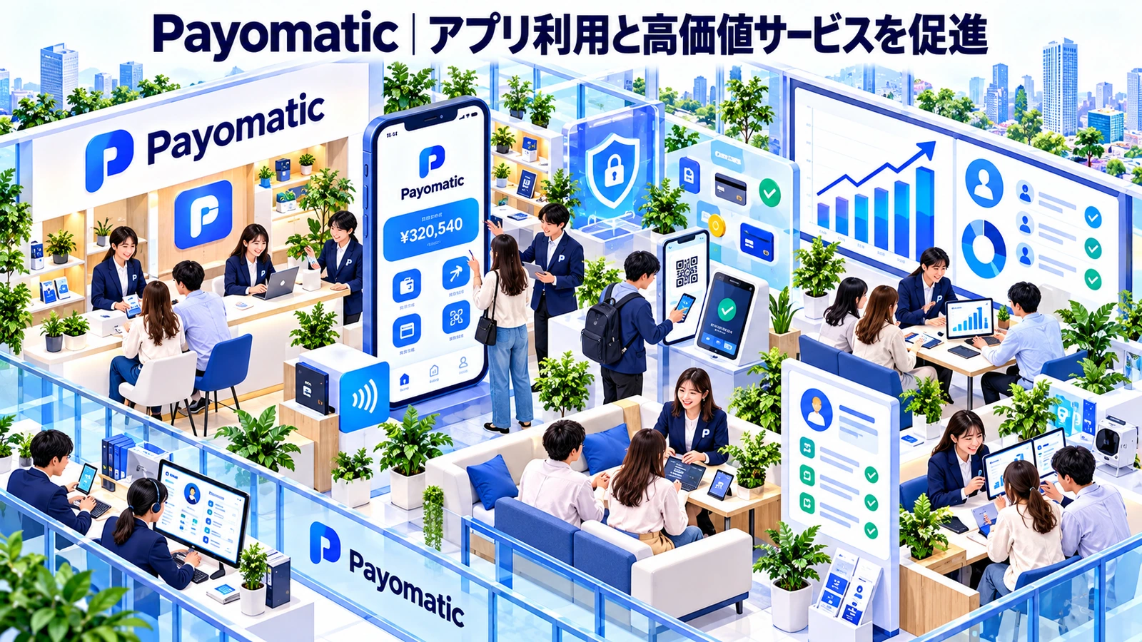 Payomaticの金融マーケティング成功事例