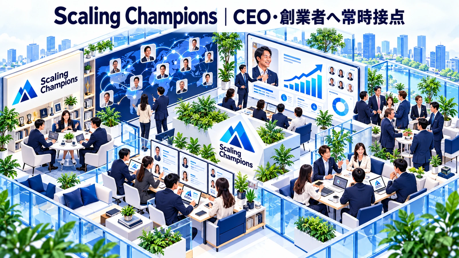Scaling Championsの経営者向けマーケティング成功事例
