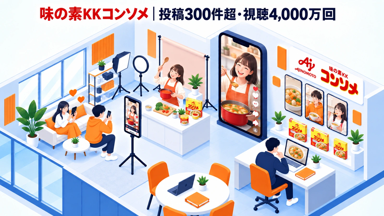 味の素KKコンソメの若年層マーケティング成功事例