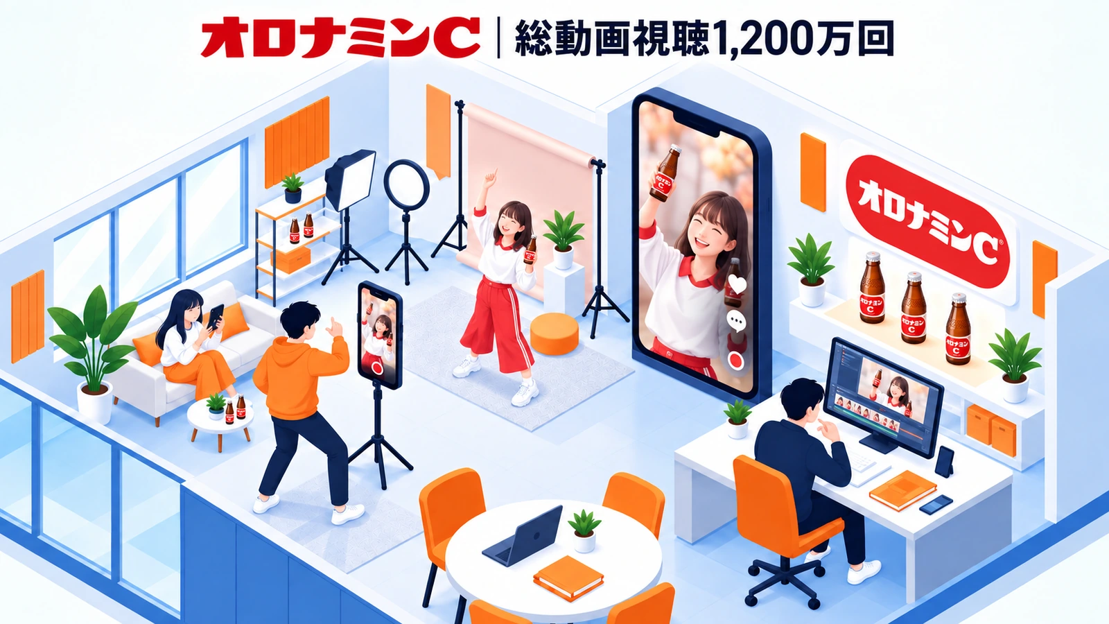 オロナミンCの若年層マーケティング成功事例