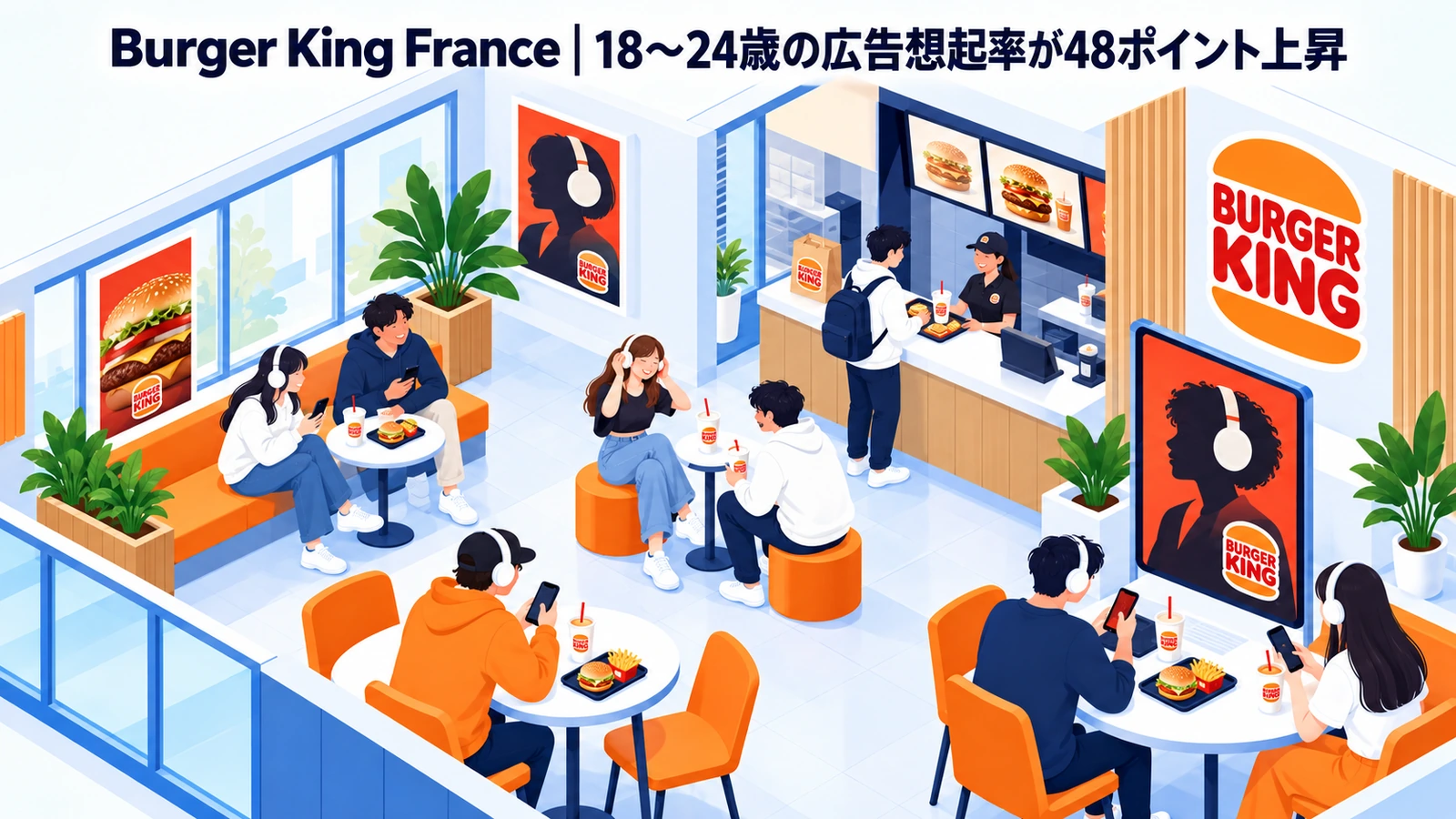 Burger King Franceの若年層マーケティング成功事例