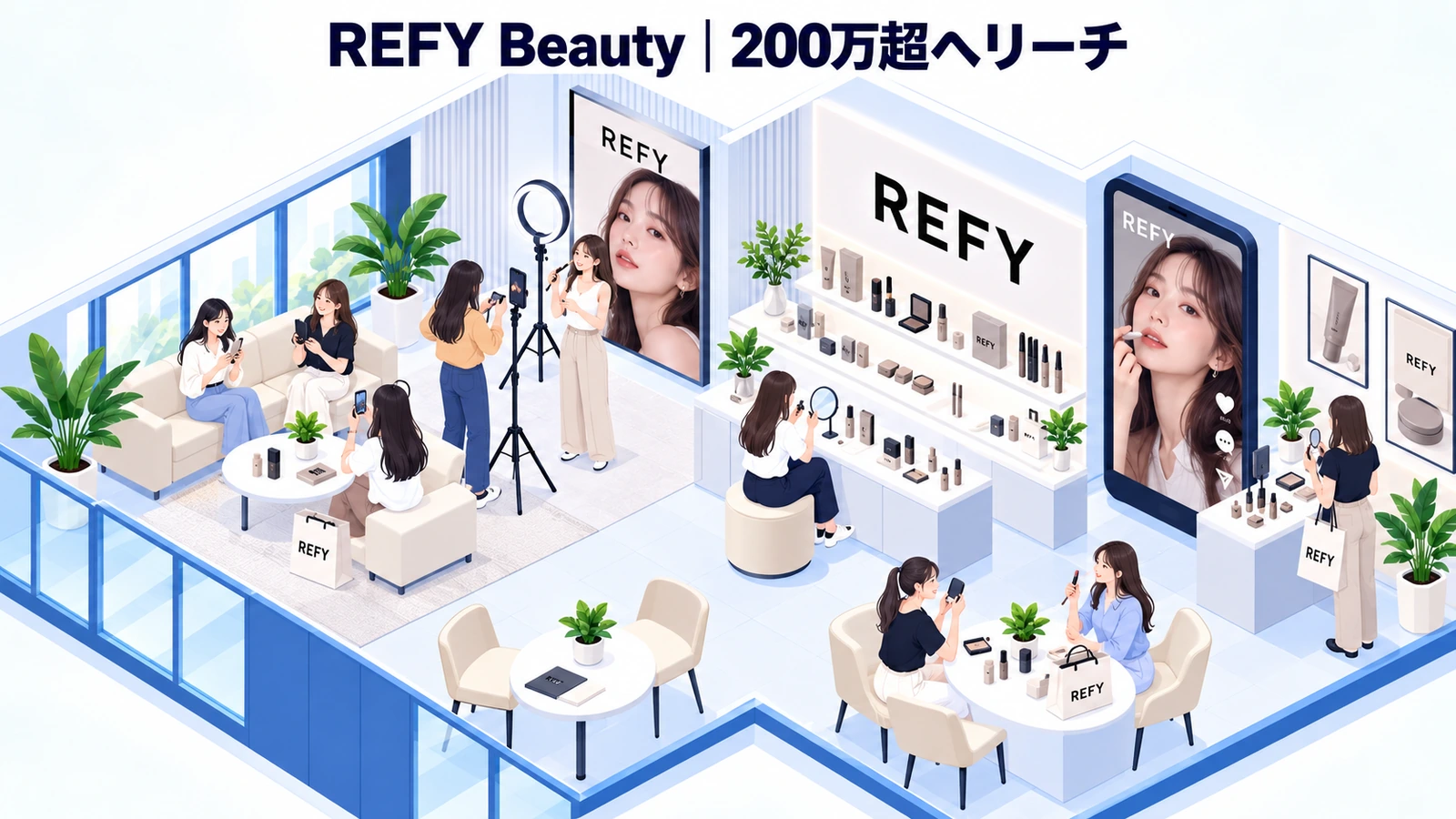 REFY Beautyの女性向けマーケティング成功事例