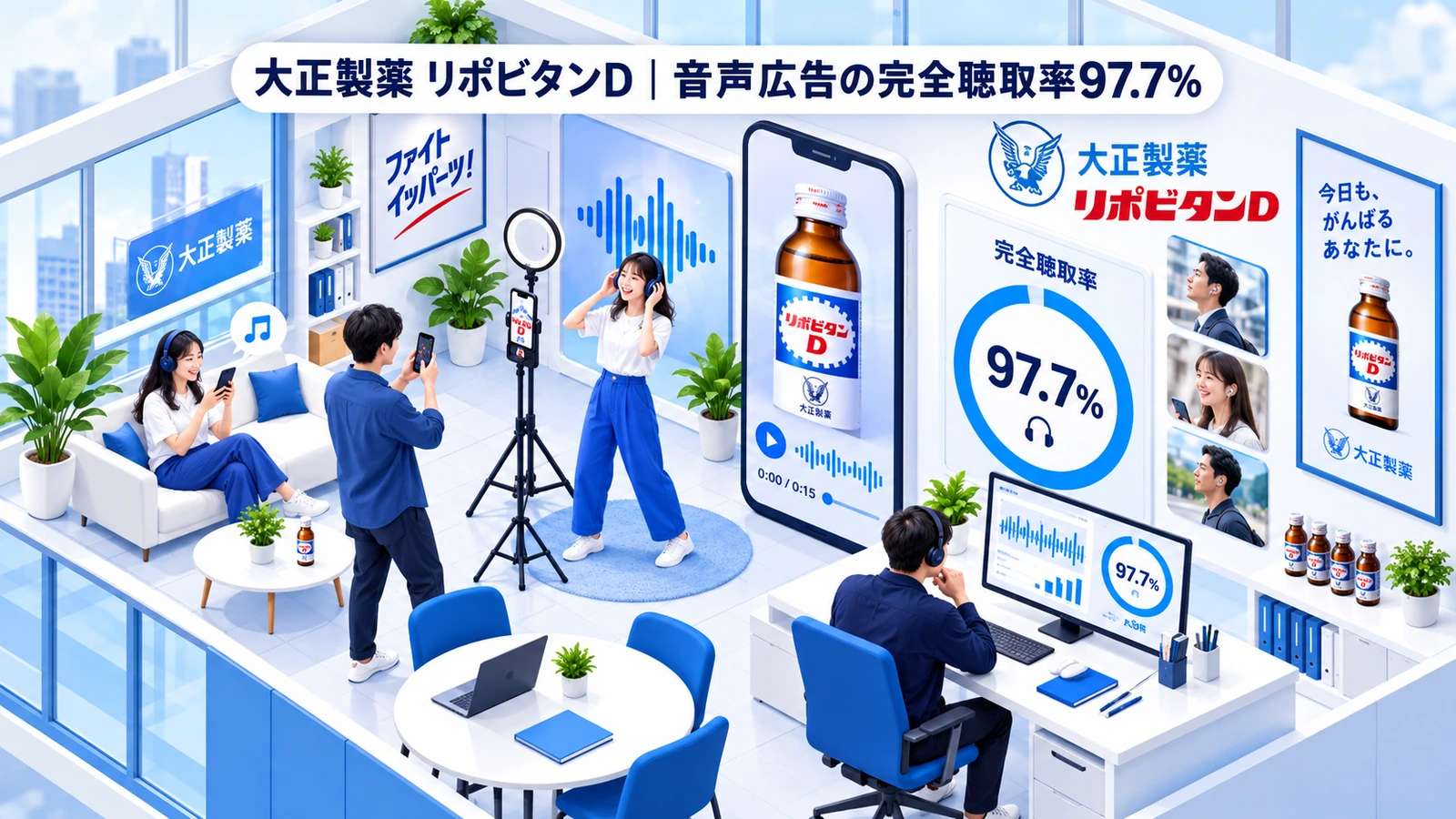 大正製薬 リポビタンDの食品マーケティング成功事例