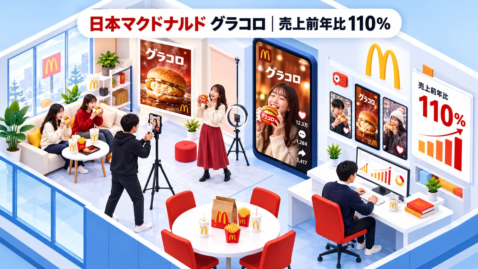 日本マクドナルド グラコロの食品マーケティング成功事例
