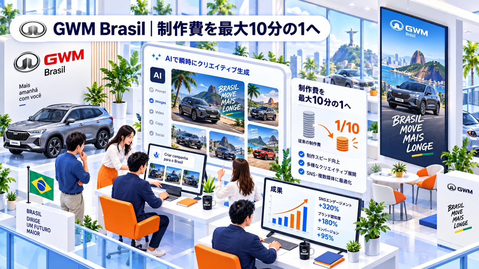 GWM Brasilの生成AIマーケティング成功事例