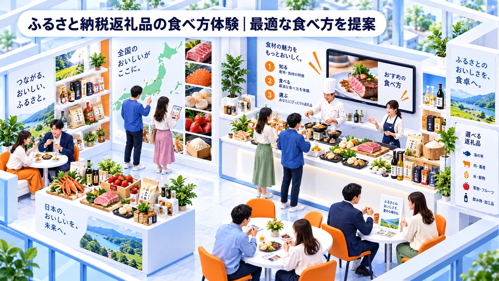 ふるさと納税返礼品の食べ方体験の体験型マーケティング成功事例