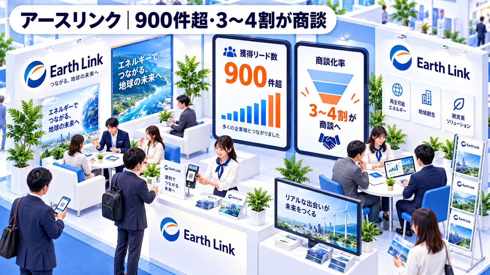 アースリンクの展示会マーケティング成功事例