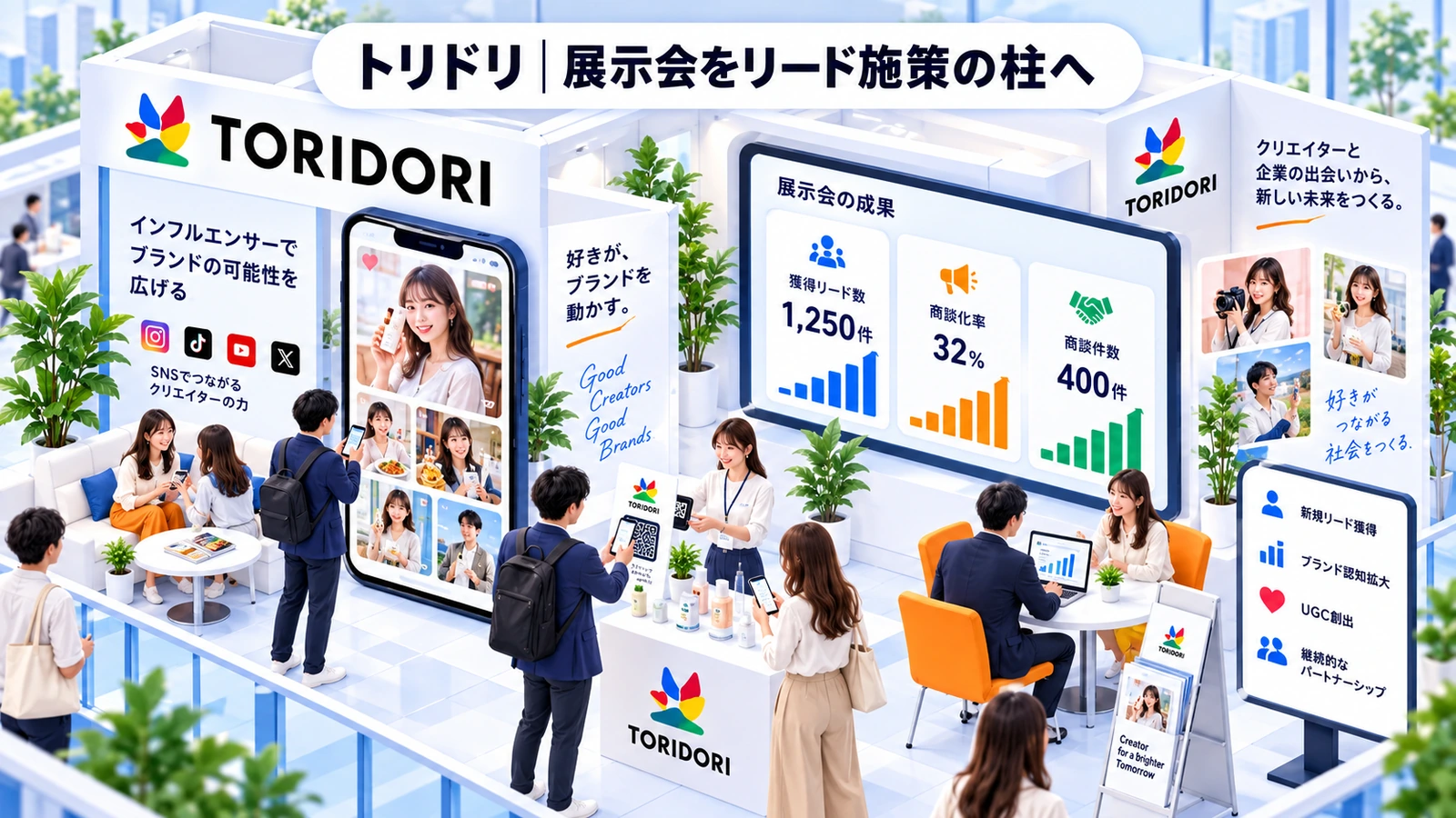 トリドリの展示会マーケティング成功事例