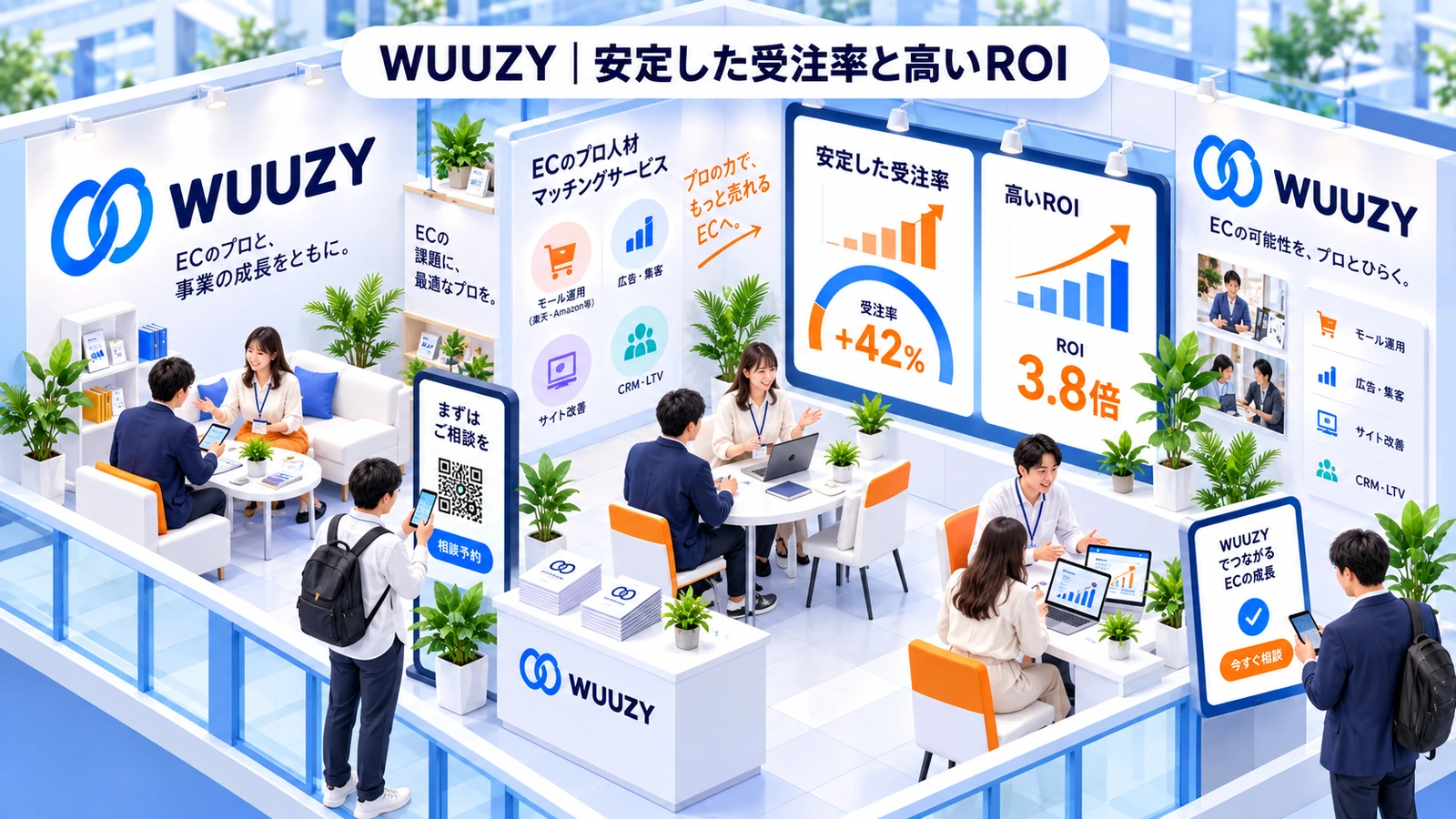 WUUZYの展示会マーケティング成功事例