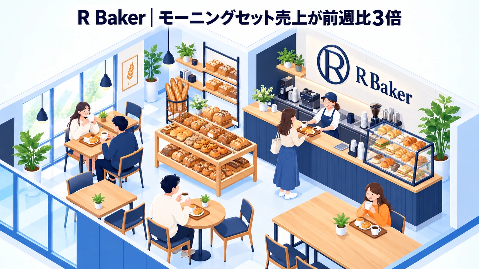 R Bakerの店頭販促成功事例