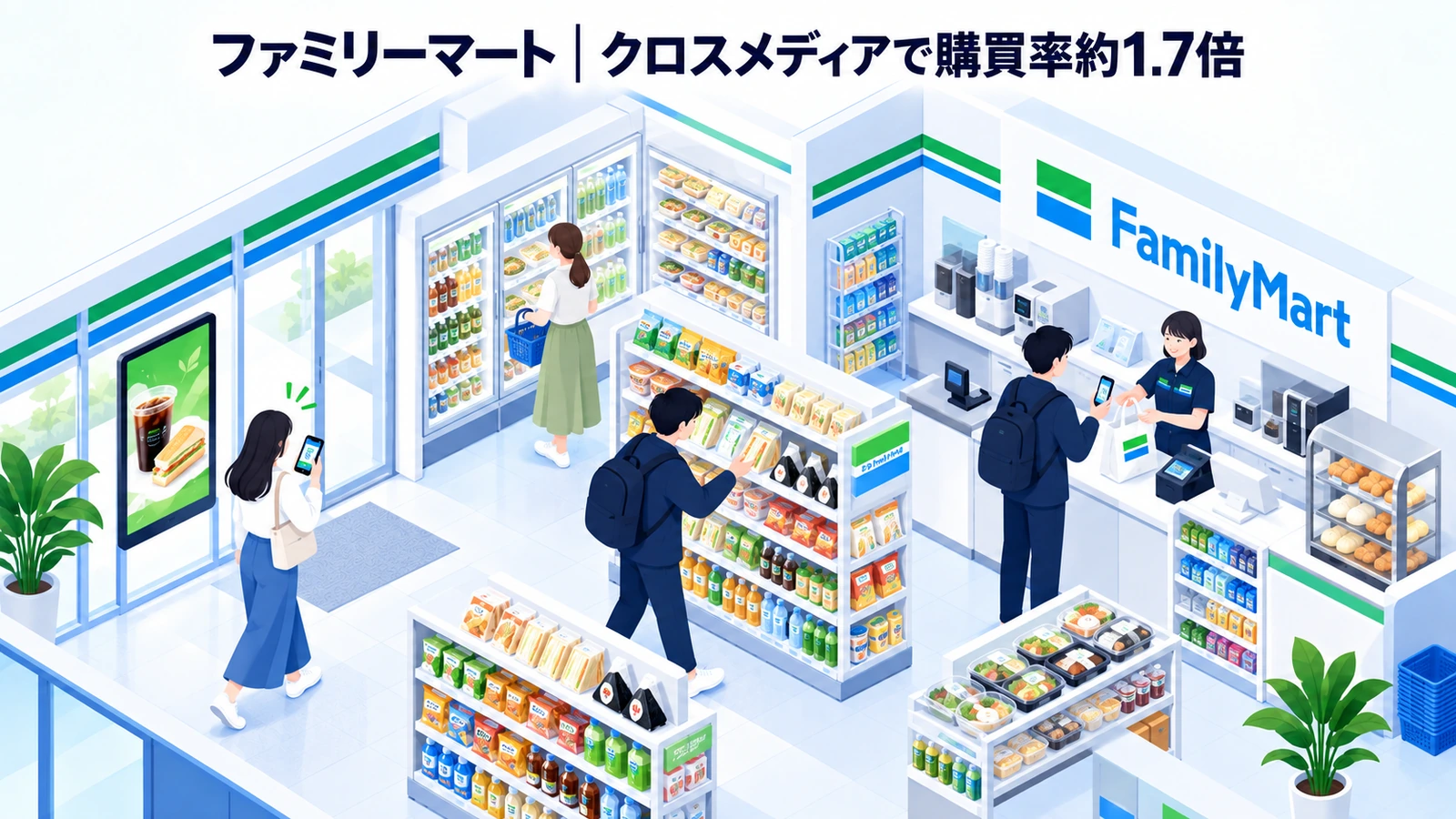 ファミリーマートの店頭販促成功事例
