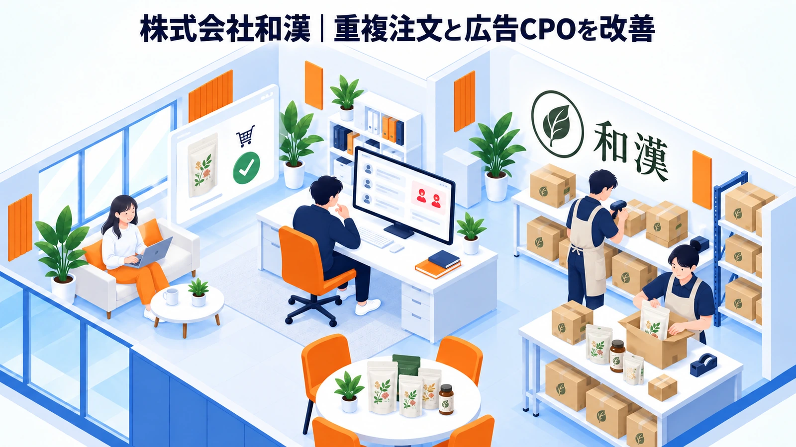 株式会社和漢の転売対策成功事例