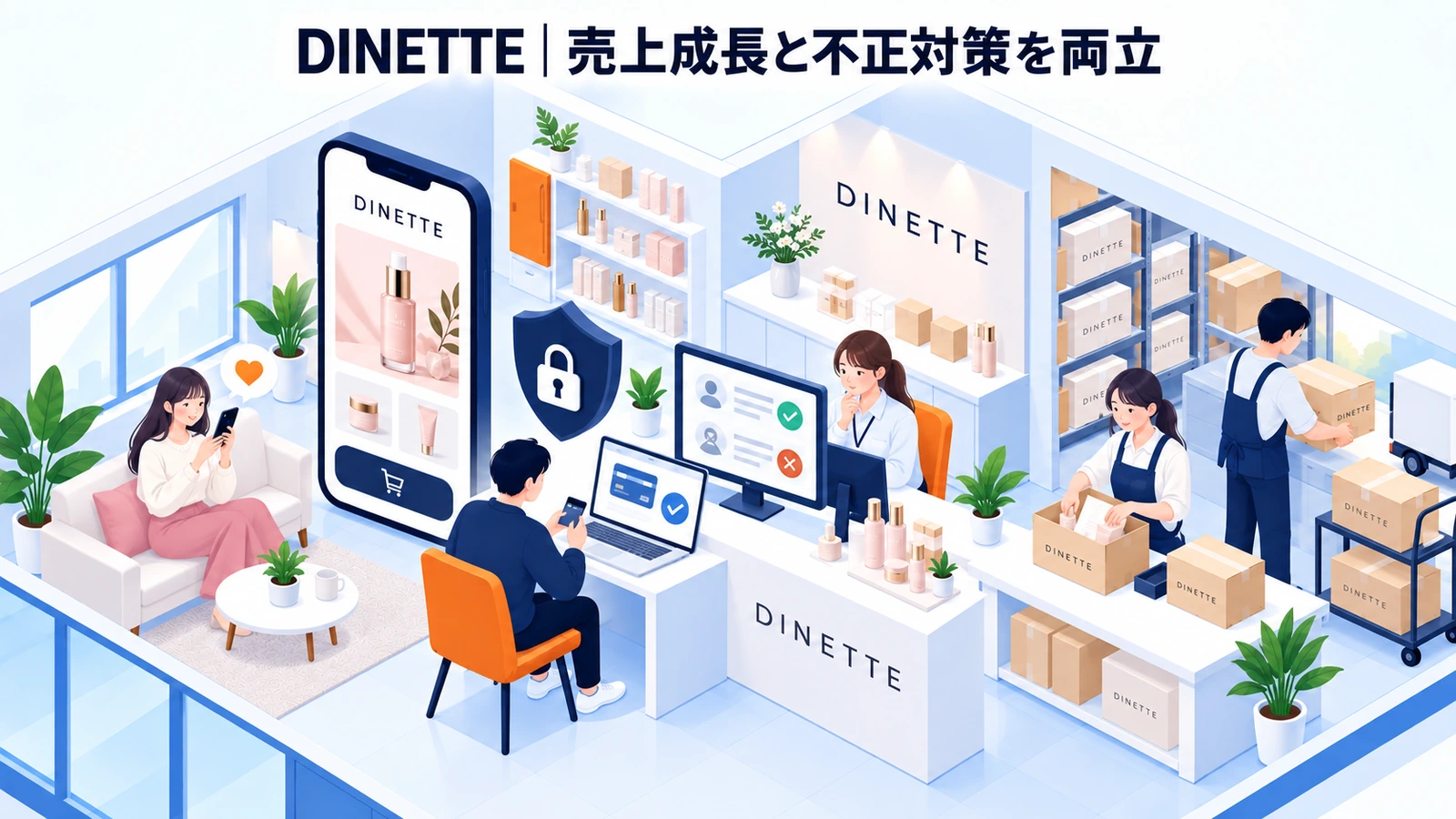 DINETTEの転売対策成功事例