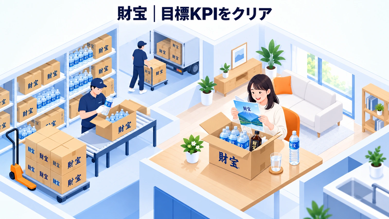 財宝の同梱広告成功事例