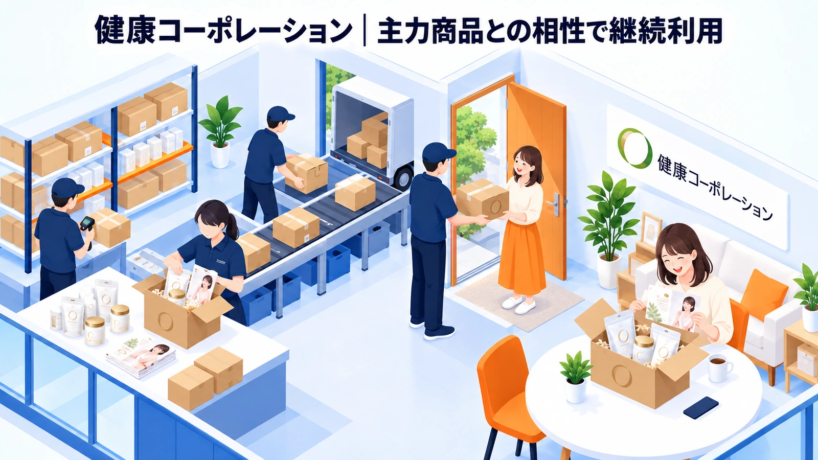 健康コーポレーションの同梱広告成功事例