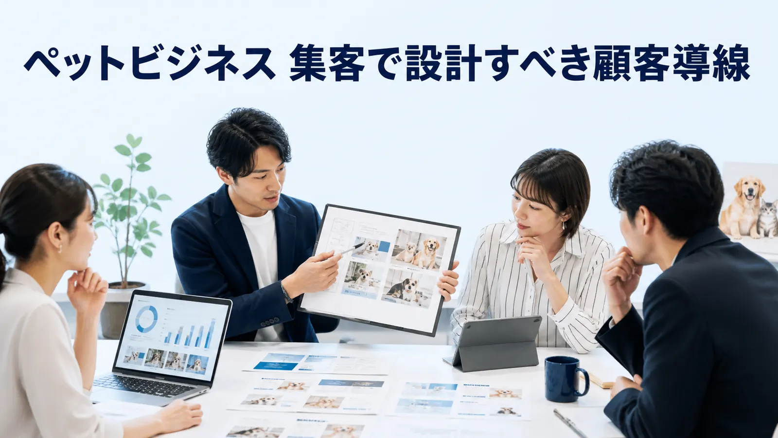 ペットビジネス 集客で設計すべき顧客導線