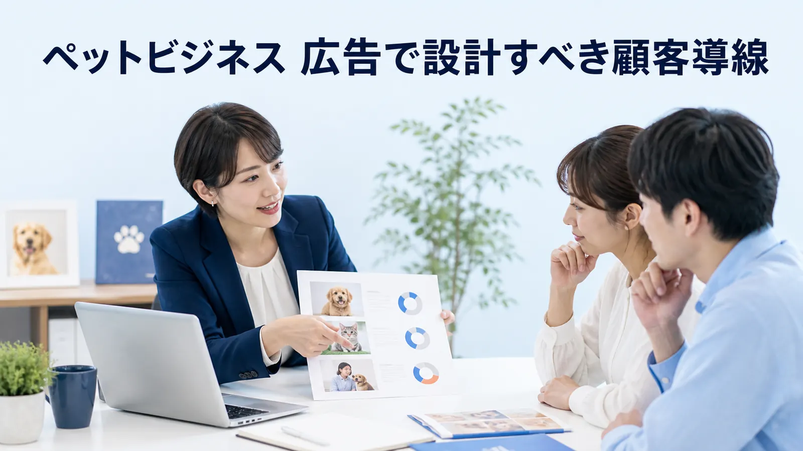 ペットビジネス 広告で設計すべき顧客導線