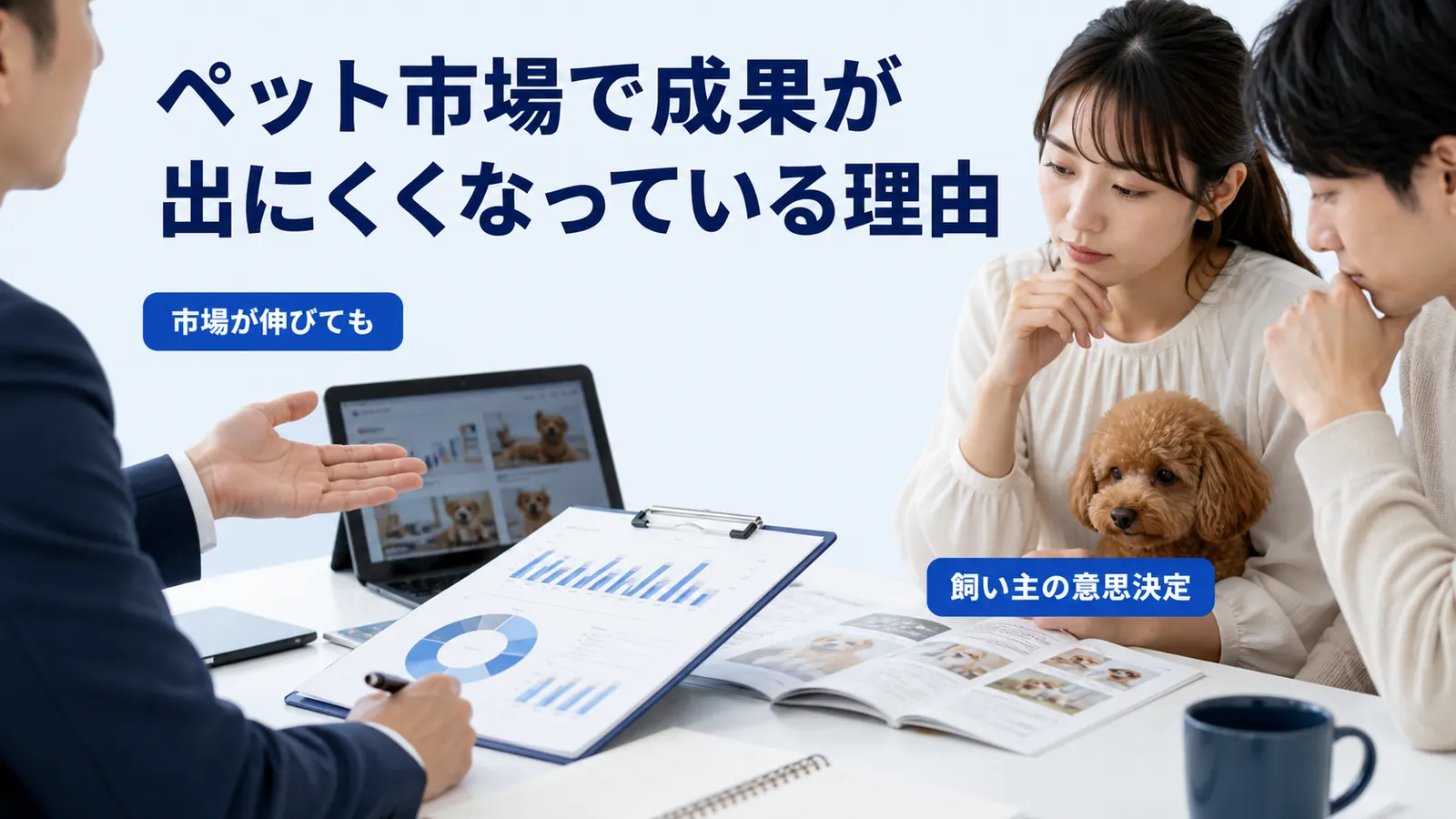ペット市場で成果が出にくくなっている理由
