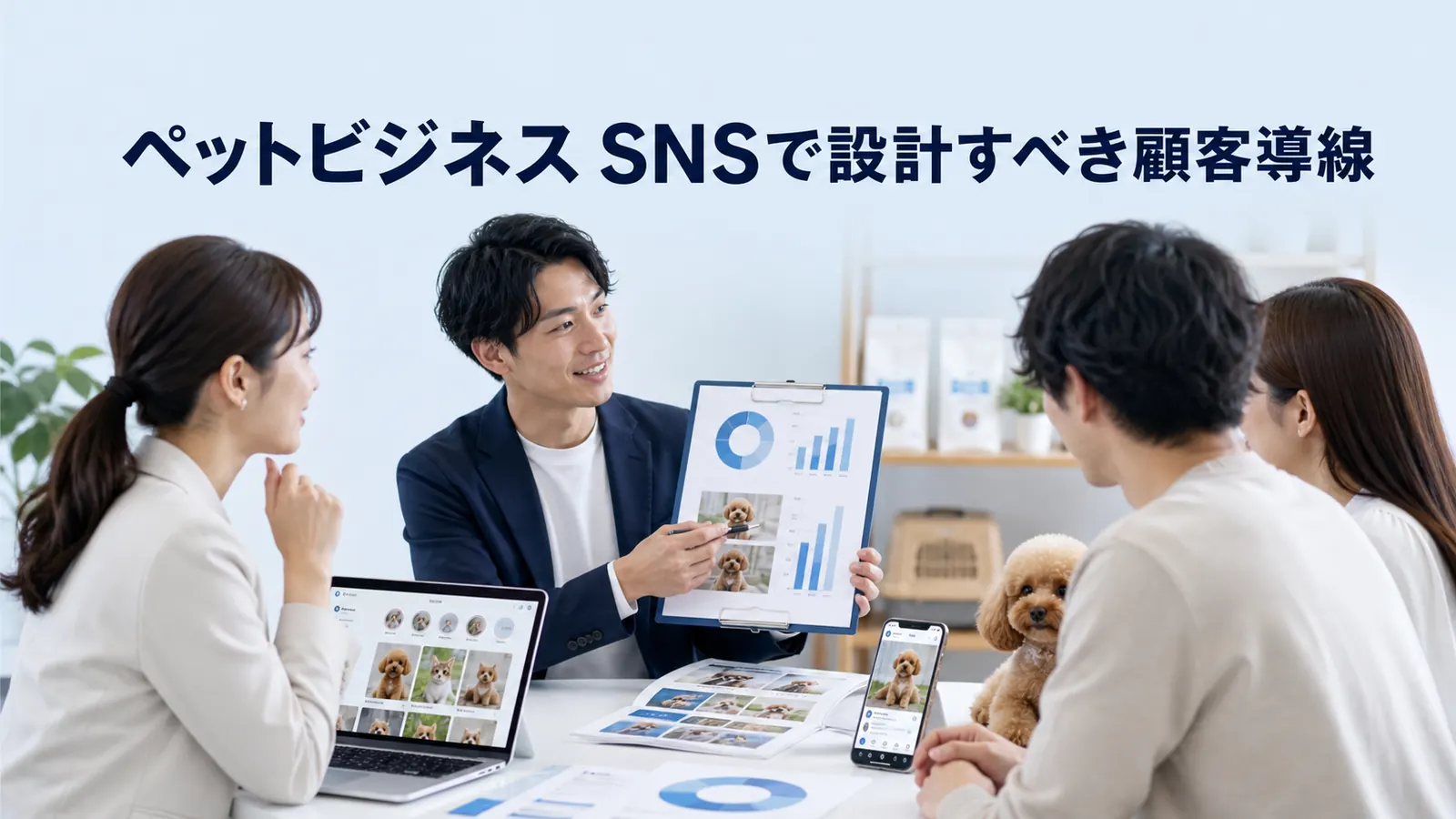 ペットビジネス SNSで設計すべき顧客導線