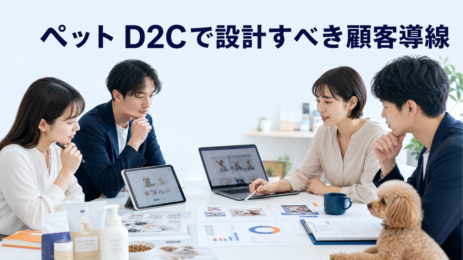 ペット D2Cで設計すべき顧客導線