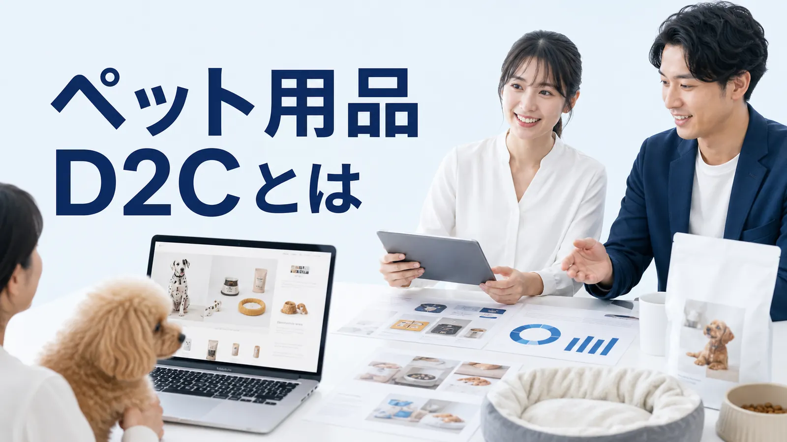ペット用品 D2Cとはを内容別のオリジナル構図で整理した図解
