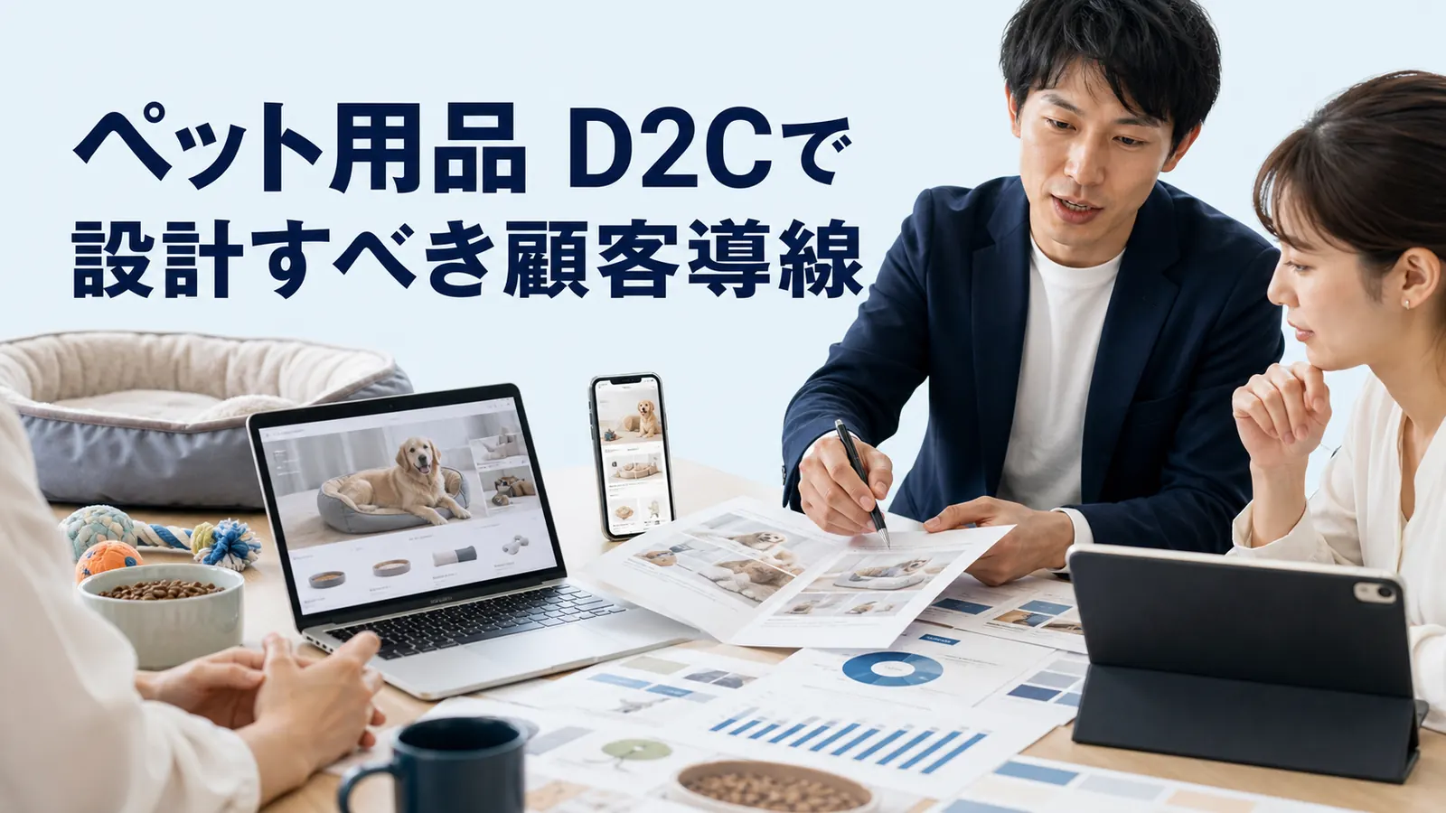 ペット用品 D2Cで設計すべき顧客導線