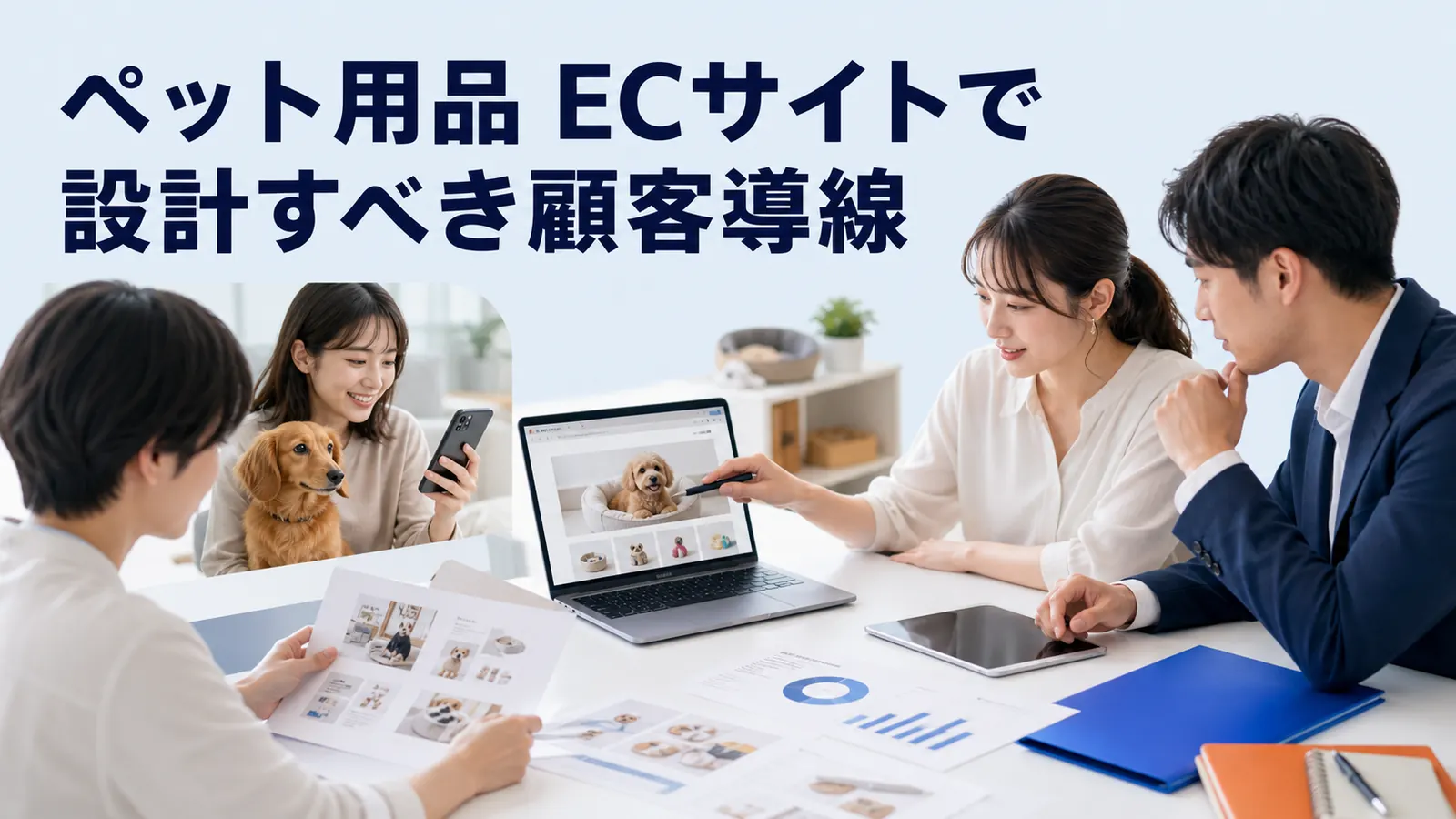 ペット用品 ECサイトで設計すべき顧客導線