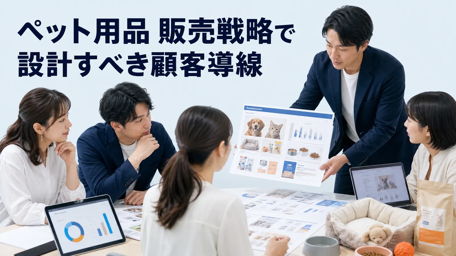 ペット用品 販売戦略で設計すべき顧客導線