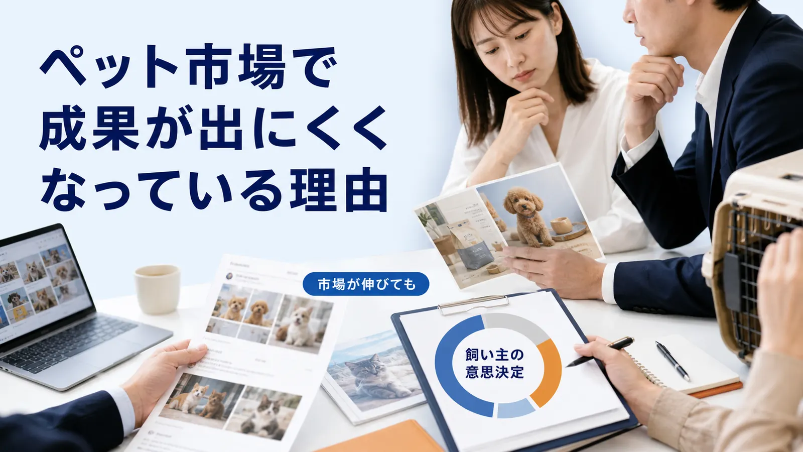 ペット市場で成果が出にくくなっている理由