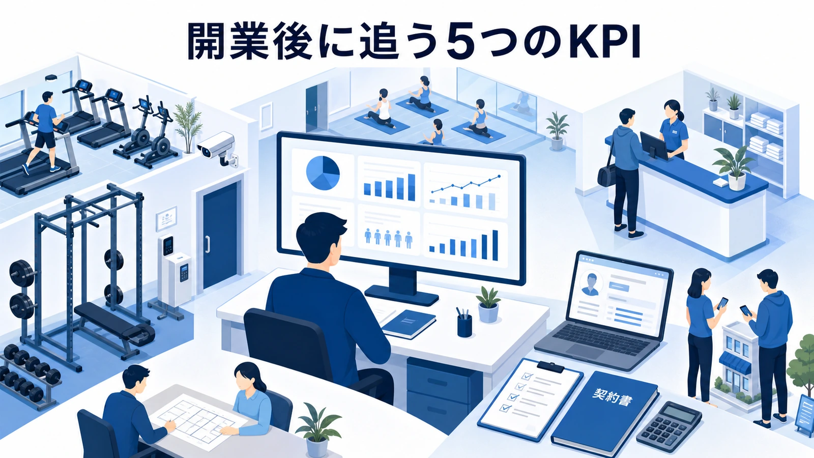 開業後に追う5つのKPI