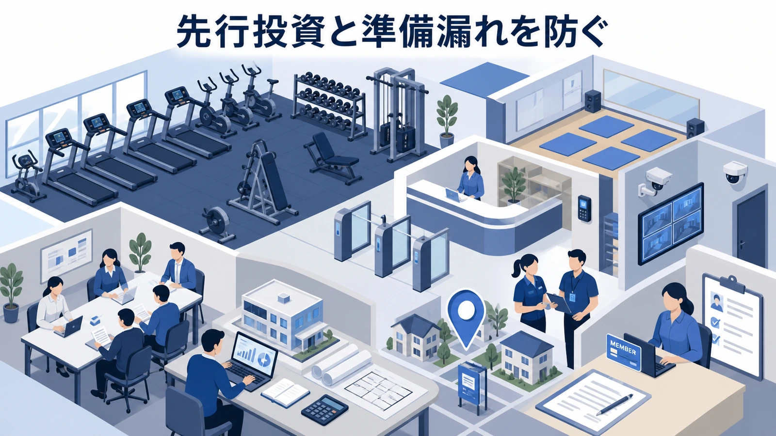 先行投資と準備漏れを防ぐ