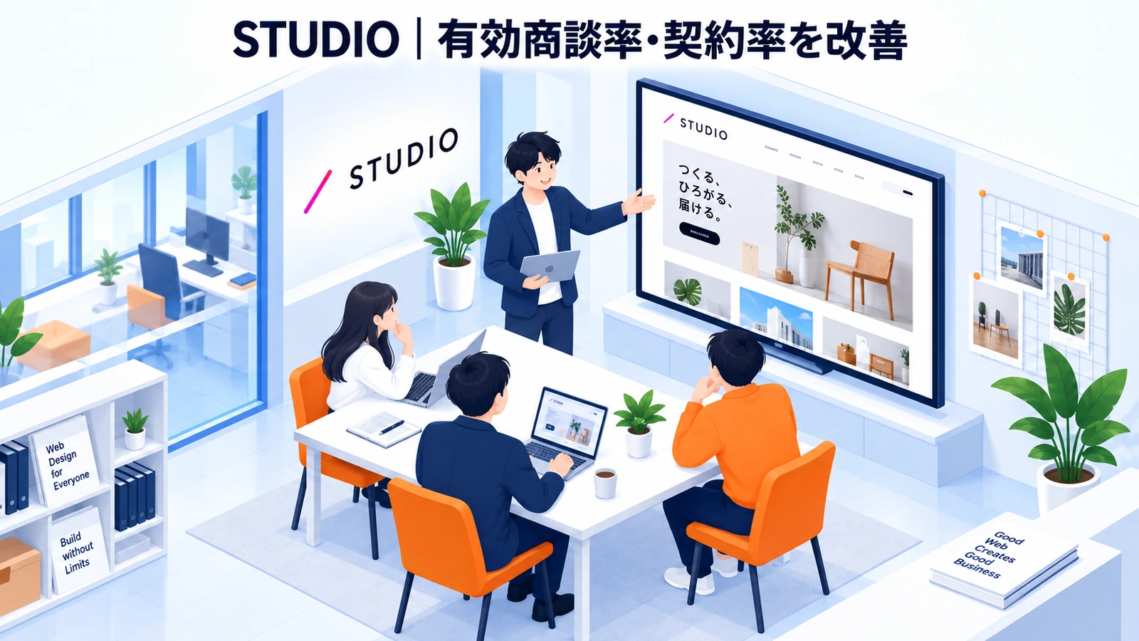 STUDIOのタクシー広告成功事例