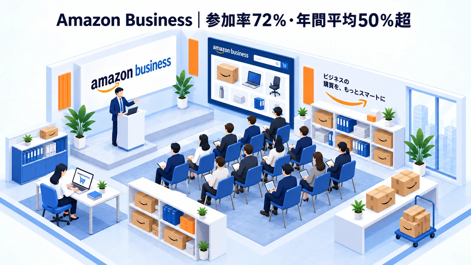 Amazon Businessのウェビナー集客成功事例