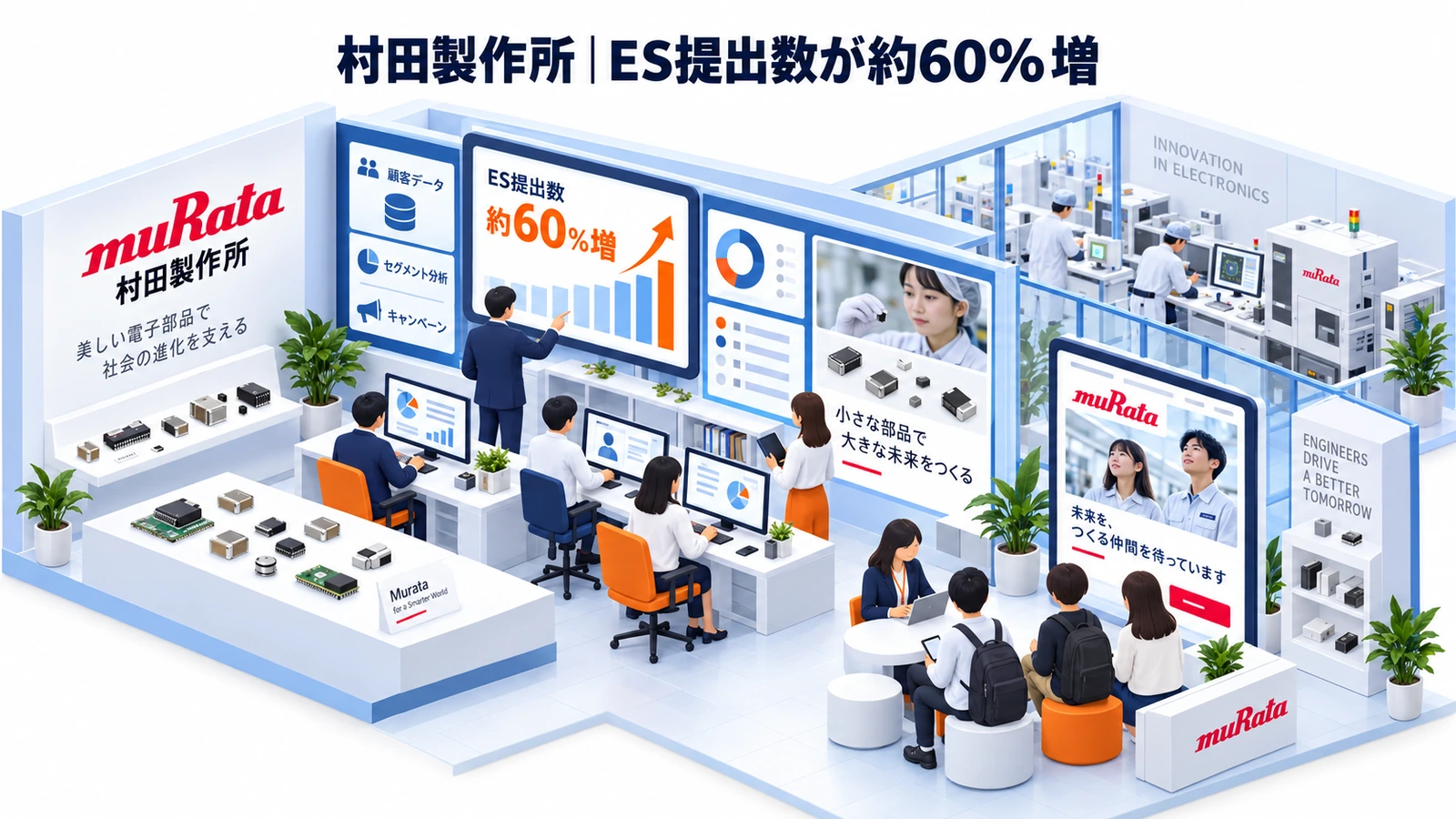 村田製作所のデータドリブンマーケティング成功事例
