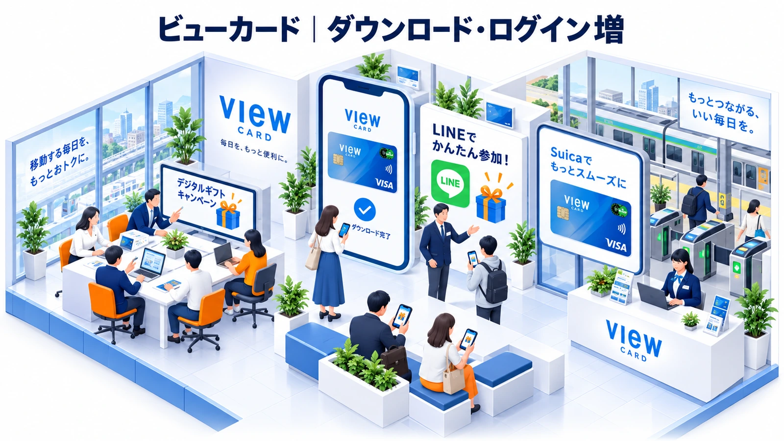 ビューカードのデジタルギフトキャンペーン成功事例