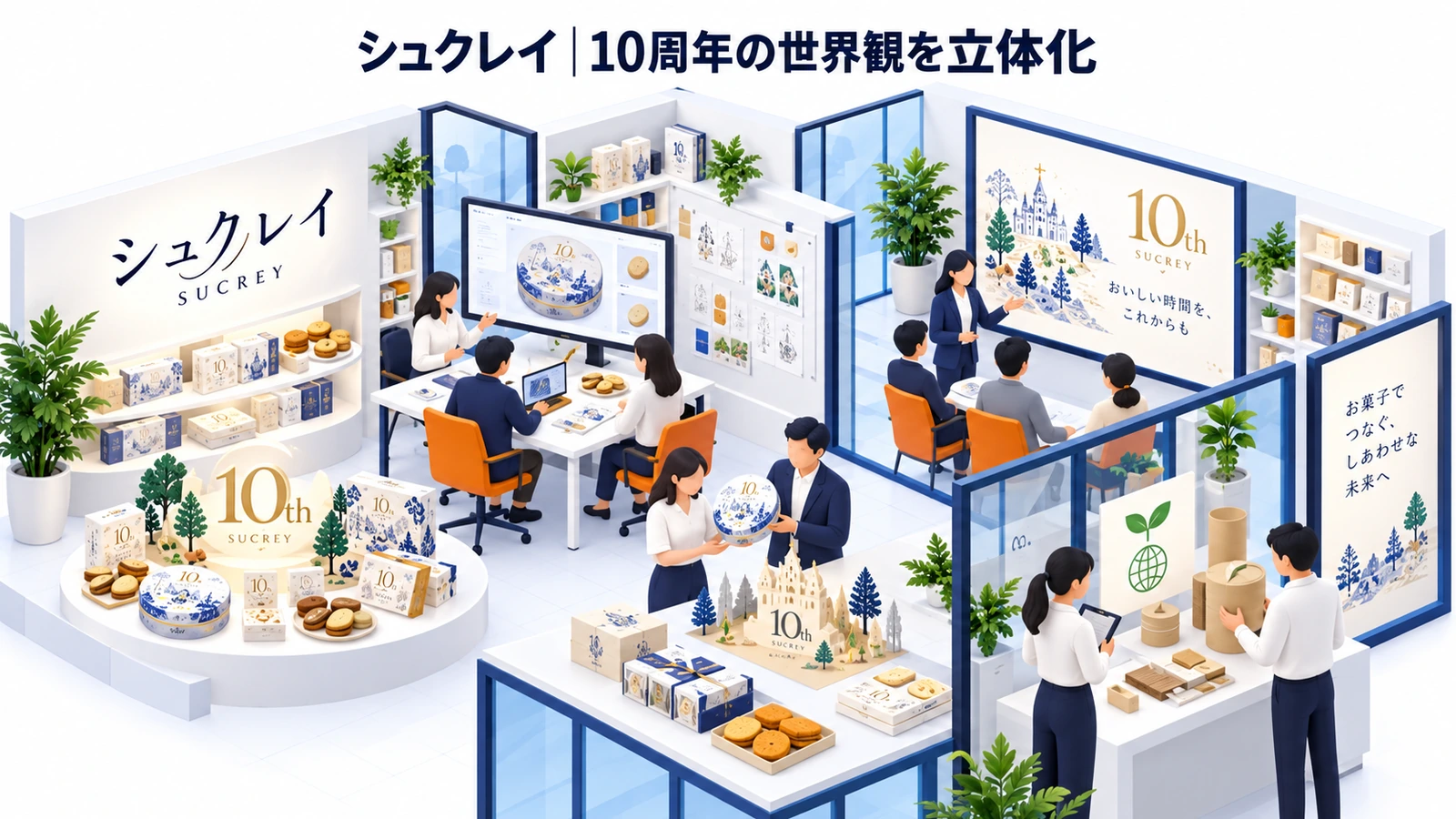 シュクレイのノベルティ制作成功事例